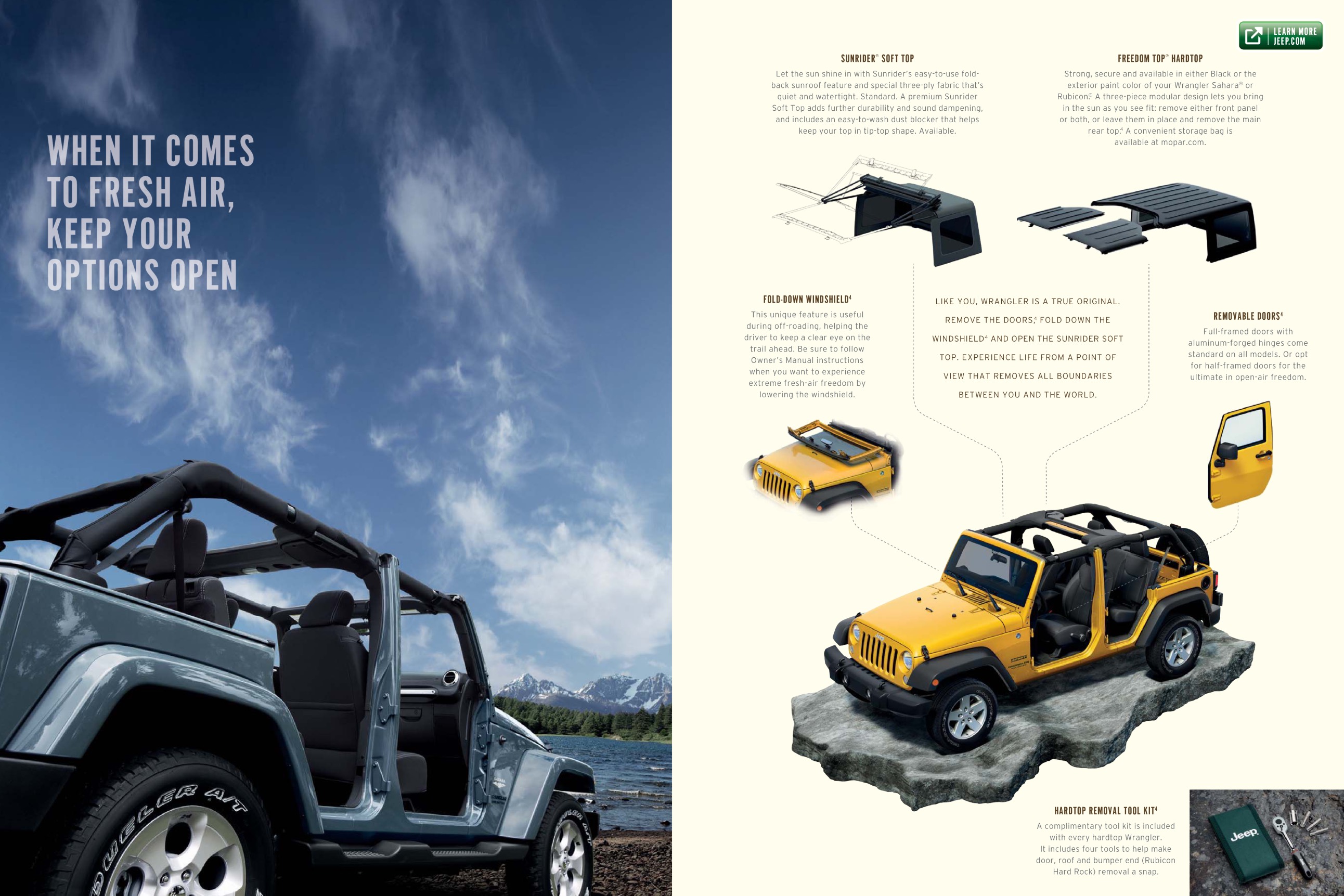 2015 Jeep Wrangler Brochure Page 15